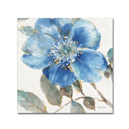 Trademark Fine Art Lisa Audit 'Indigold V' Canvas Art, 18x18 WAP0534-C1818GG